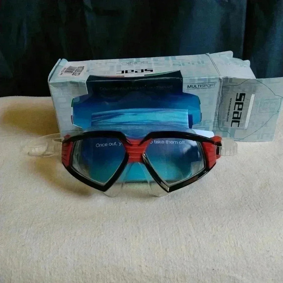Sean Sonic Silicone Swim Goggles NWOT - Picture 1 of 5